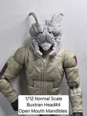 3d Printed BUXTRAN INSECT HEAD#3 6'' 1:12 Classified/Legends SCALE 
