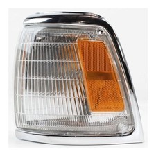 Toyota Pickup 1992-1995 2WD Driver Corner Light Chrome Clear/Amber 901-13749