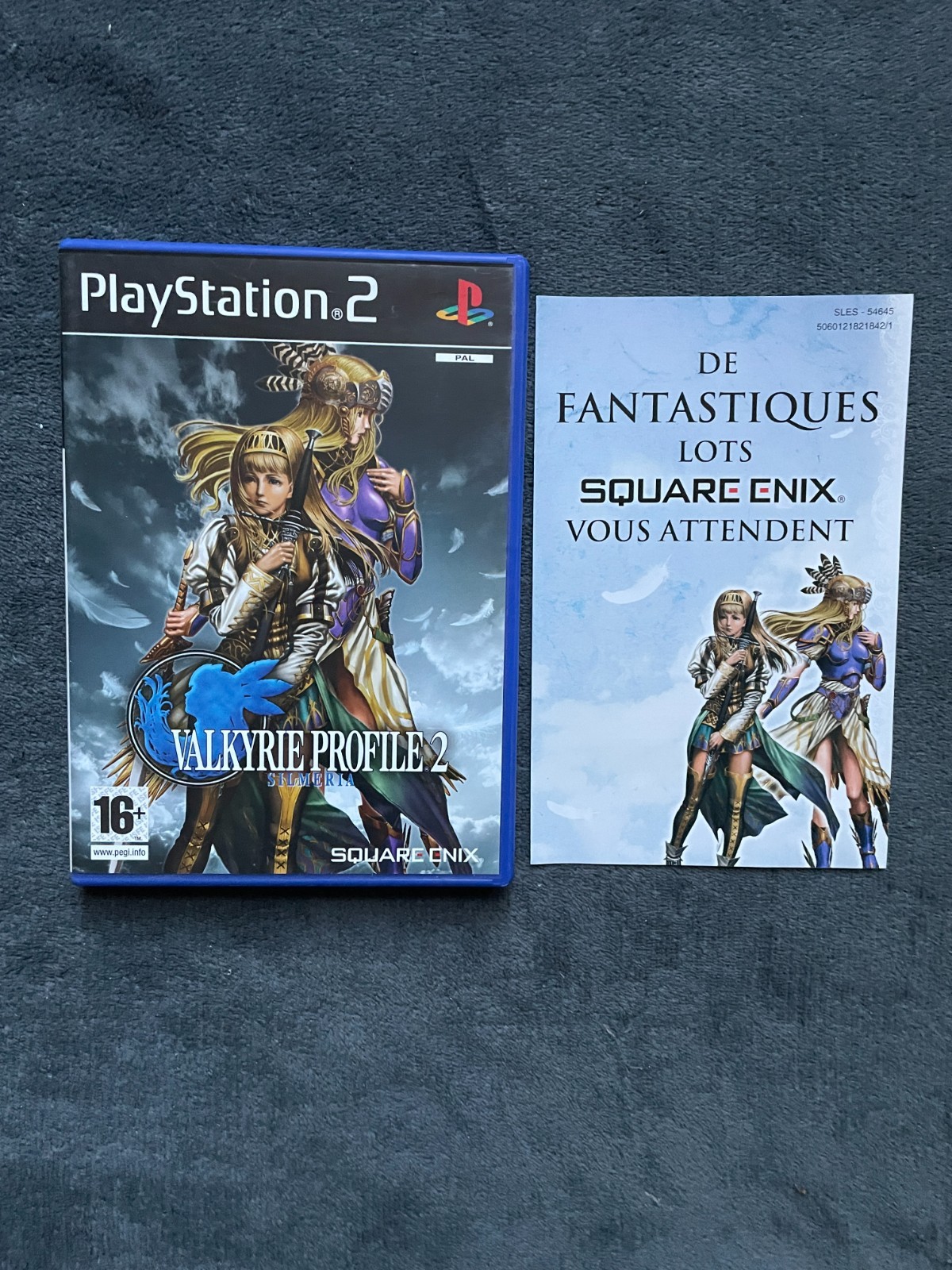 Valkyrie Profile 2 Silmeria sans notice sur Playstation 2 PS2 FR cd TTBE