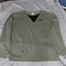 Women  s pink pullover sweatshirt size medium Green