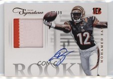 2012 Panini Prime Signatures Rookie Material 37/99 Mohamed Sanu #27 Auto 0n64