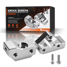 Knock Sensor and Harness Relocation Bracket Kit Compatible with 1997-2007 GM
