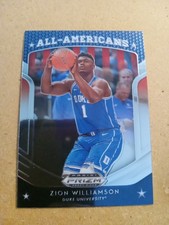 2019 Prizm Draft Picks Zion Williamson RC #100 All-Americans