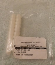 Swagelok 1/2" Nylon Ferrules 20 Sets NY-810-SET New Sealed