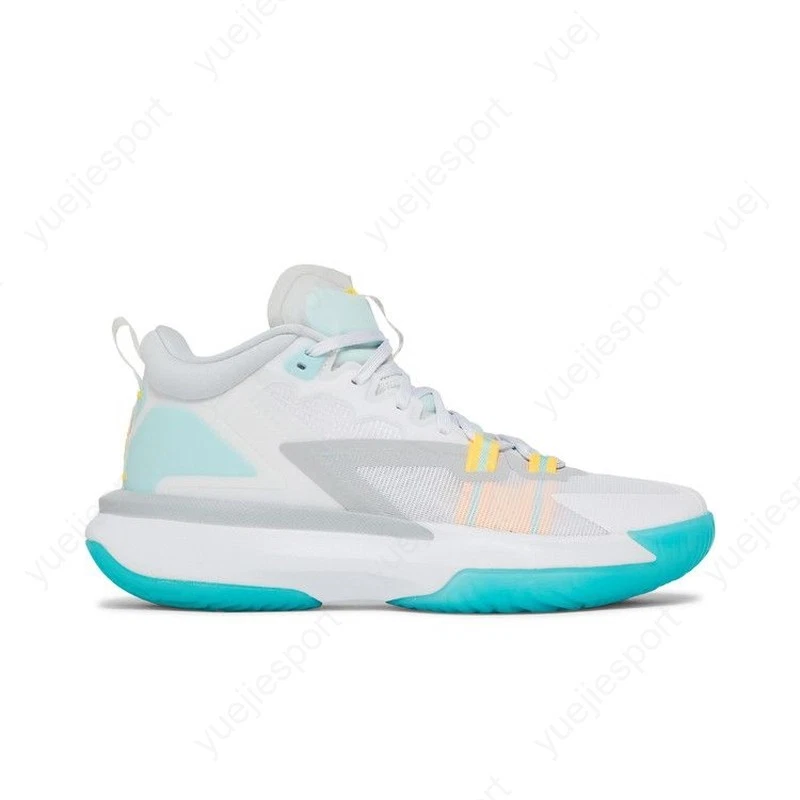 Las mejores ofertas en Jordan Zion 1 PF White Dynamic Turquoise | eBay