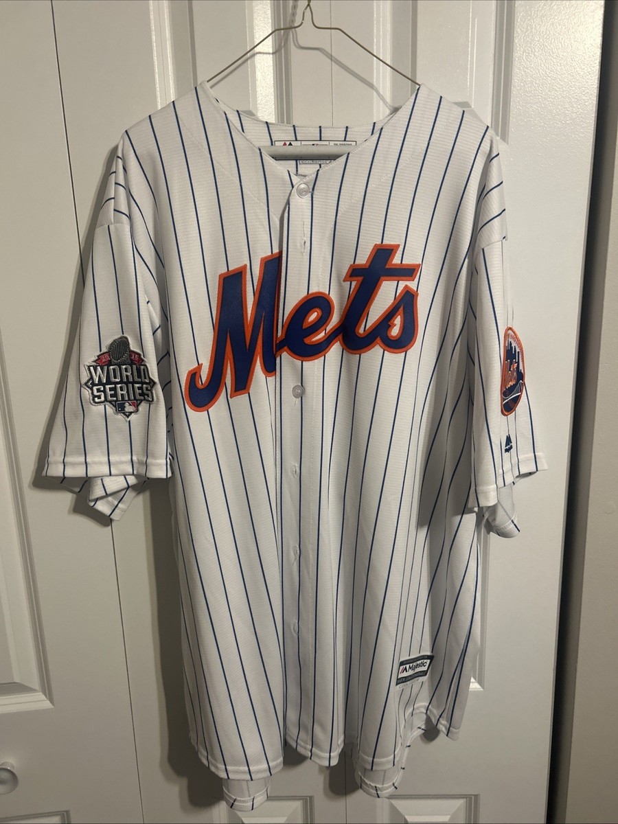 VTG Matt Harvey New York Mets 2015 World Series MLB Pinstripe