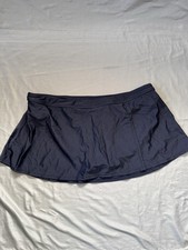 Time and Tru Full Coverage Swim Skirt, XL-XG 16-18 Rich Black, NWT