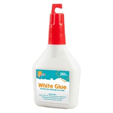 250ml PVA Glue Bottle | Washable, Non-Toxic | Safe for School, Art & Craft Use