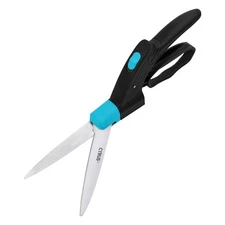 Grass Shears for Lawn Grass Clippers Handheld 360-Degree 5 Inch Rotating Carb...