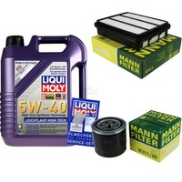 Inspektionskit Filter Liqui Moly ÖL 5L 5W-40 FüR Mitsubishi Space Runner N1_W