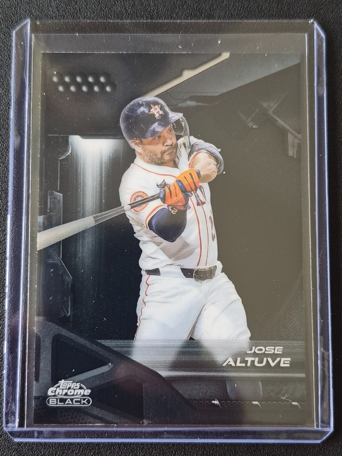 2026 Topps Chrome Black #24 Jose Altuve - Houston Astros