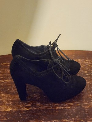 Stuart Weitzman Women Size 10 Upstream Londra Suede Ankle Black  Boots SW89971