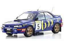 Kyosho 1/18 Scale Subaru Impreza WRC No.5 Monte Carlo 1995 Model Car