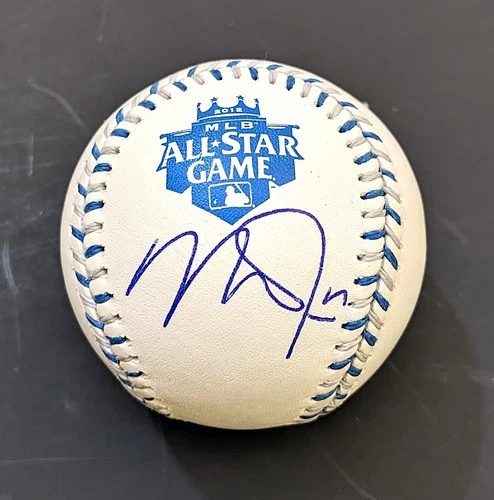 Mike Trout Los Angeles Angels Autographed Signed 2012 All Star Baseball COA