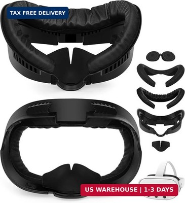 Facial Interface and Face Pad Compatible with Meta Quest 3