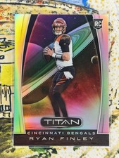 Ryan Finley 2019 Titan Silver Rookie T24 Cincinnati Bengals RC