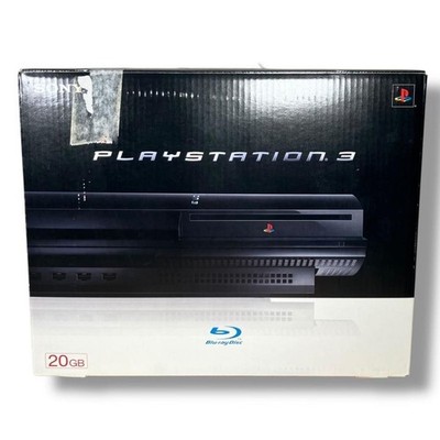 PlayStation 3 HDD 20GB Game Console CECHB00 black Early model