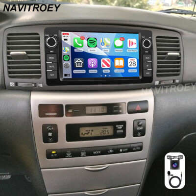 2+64GB For Toyota Corolla 2003-2008 Car Stereo Radio GPS Navi Apple Carplay WIFI