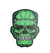 Scary Undead Monster Zombie Demon Clown Horror Vibrant Water Resistant Sticker