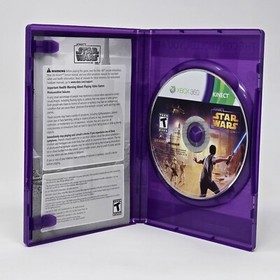 Kinect Star Wars (Xbox 360) CIB COMPLETE & TESTED