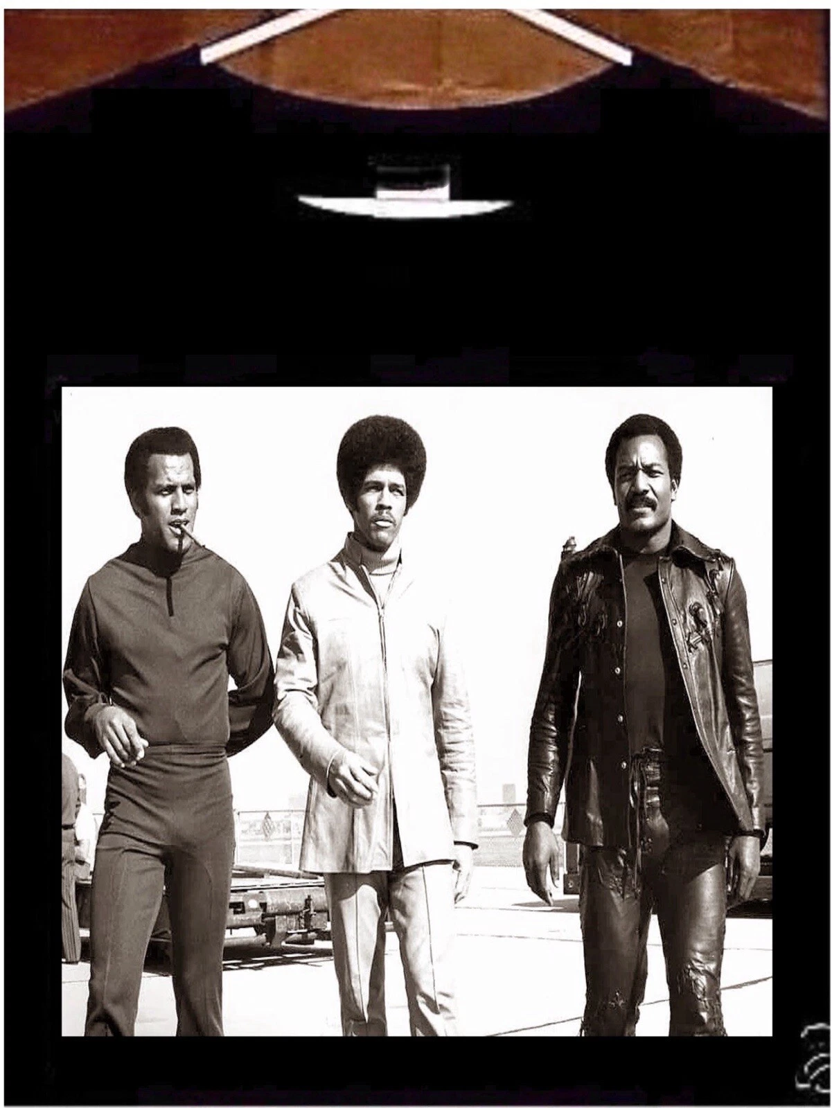 Three the Hard Way 1974 Movie Tee Shirt; Jim Brown, Jim Kelly Tee *READ DESC*