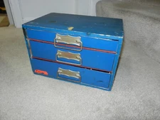 MECCANO-MORECRAFT 3 Draw Set, Fellow Size, Mid 1930's Vintage, Original