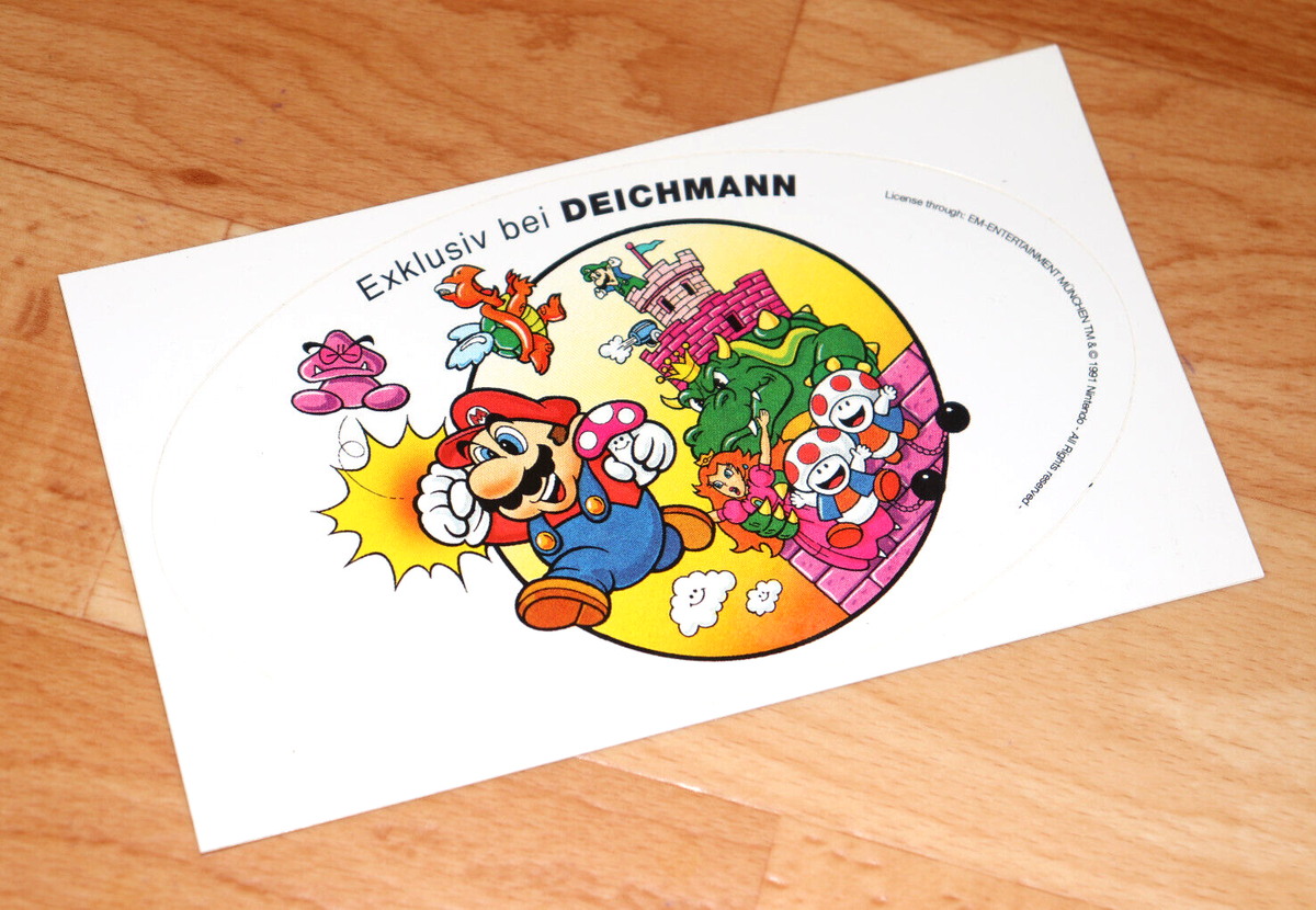 1991 Super Mario World Mario Bros. Nintendo Very Rare Vintage