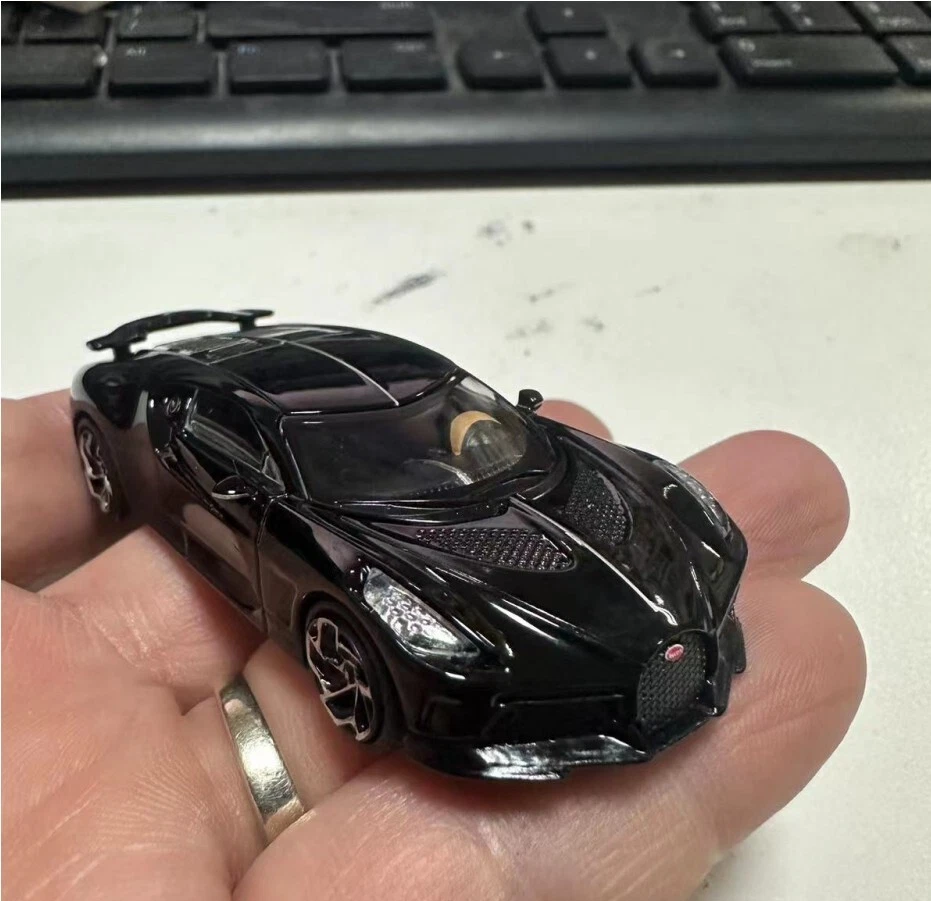 JKM 1:64 Bugatti La Voiture Noire 2019 Diecast Metal Model Car Collection New - Image 2 of 4