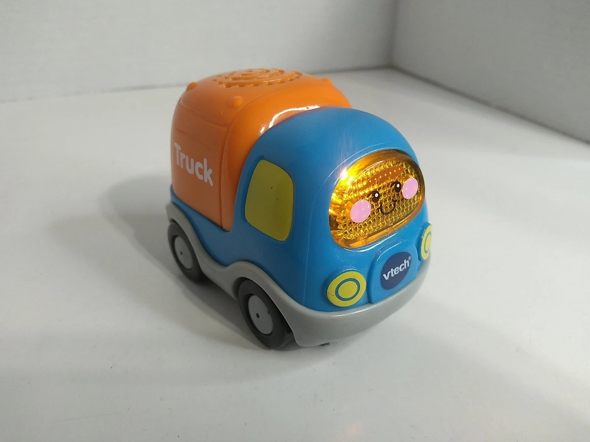 Vtech Go Go Smart Wheels Blue Orange Truck Lights Sound Tested Works