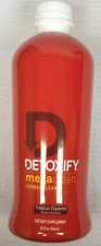 Detoxify Mega Clean Tropical Herbal Cleanse 32 oz - Exp 12/23