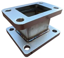 T3 To T4 TurboCharger Swap Manifold Flange Adapter Converter Steel T04E T04 T3T4