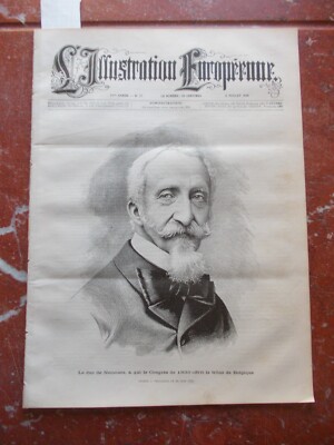 DECES DUC DE NEMOURS SGT ROGGE AGENT BOISTAY BRUGGE CORTEGE B. IDESBALT  1896