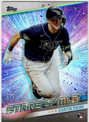 2024 Topps Baseball Stars of MLB Curtis Mead No. SMLB-72 Tampa Bay Rays
