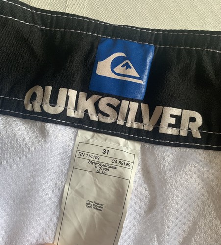 Mens Quicksilver NBA Dalllas Maverick board shorts 31 free shipping $22.99 - Picture 10 of 12