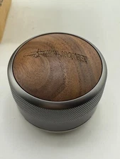 MHW-3BOMBER 58mm Espresso Coffee Leveler Calibrated Rosewood stainless steel NOB