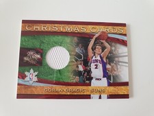 Goran Dragic game worn /499 - NBA card - Panini Christmas Cards 2010