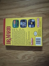 NES Dr Mario CIB con Cartucho, Manual, Funda y Caja AUT&Eacute;NTICO Dr. Mario
