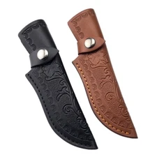 Leather Sheath Small Fixed Blade Straight Knife Leather Sheath Scabbard Pouch US
