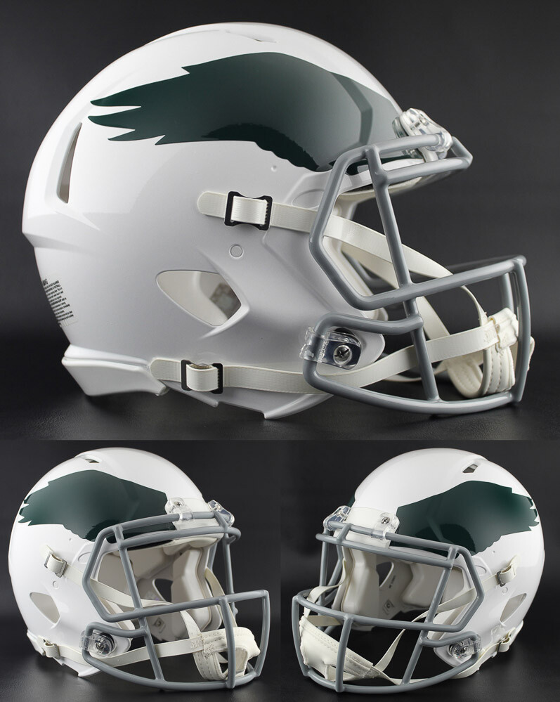PHILADELPHIA EAGLES Football Helmet (1969-1973) | eBay