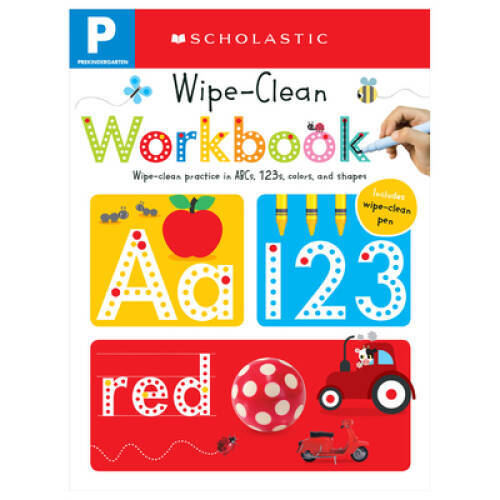 Wipe Clean Workbooks: Pre-K (Scholastic Early Learners) - ACCEPTABLE