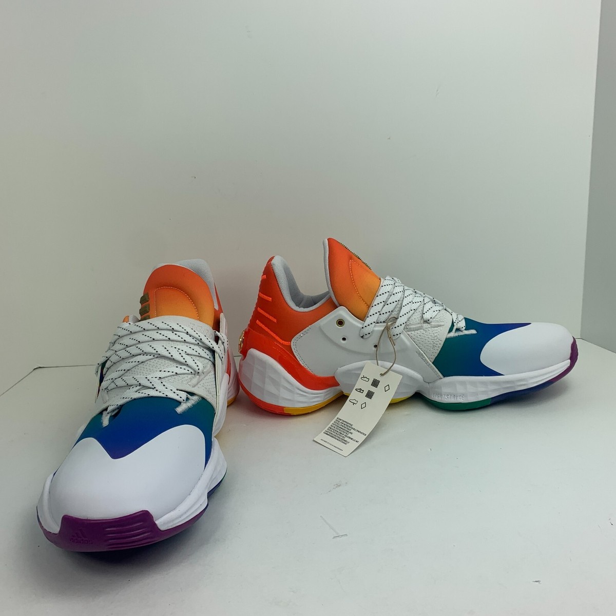 Adidas Harden Vol. 4 Pride Basketball Shoes FX4797