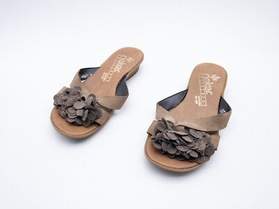 rieker Damen Pantolette Sandale Sandalette Halbschuh Gr 37 EU Art 30425-50