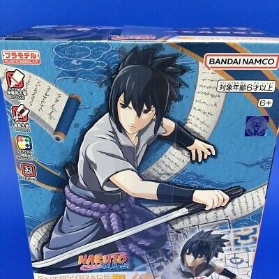 Figura Naruto Shippuden Sasuke Uchiha Escala 1:10 PVC ㅤ, FIGURAS