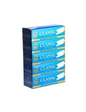 Global Classic Light Blue King Size Cigarette Tubes 200 Count (Pack of 5)