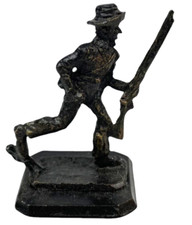 Confederate Army Soldier Metal Figurine Figure - 32mm