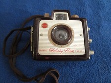 Kodak Brownie Holiday Flash vintage camera, Dakon lens.  Used, untested