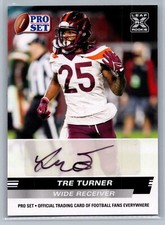 2022 Pro Set Draft #PSA-TT1 Tre Turner Autographs