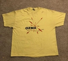 OZMA ROCK AND ROLL BAND T-SHIRT, BRAND NEW YELLOW SHIRT TE2024