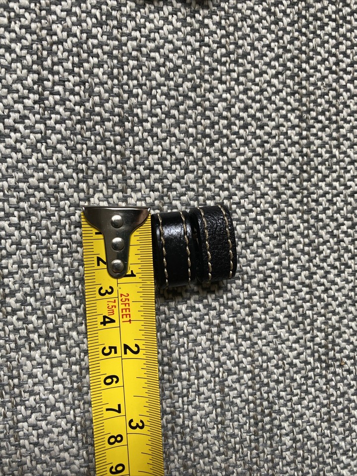 Dooney & Bourke Replacement Black / Brown Leather strap Loops(4)For