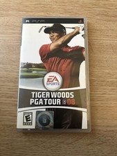 Tiger Woods PGA Tour 08 (Sony PSP, 2007, UMD) Video Game Complete CIB 2008